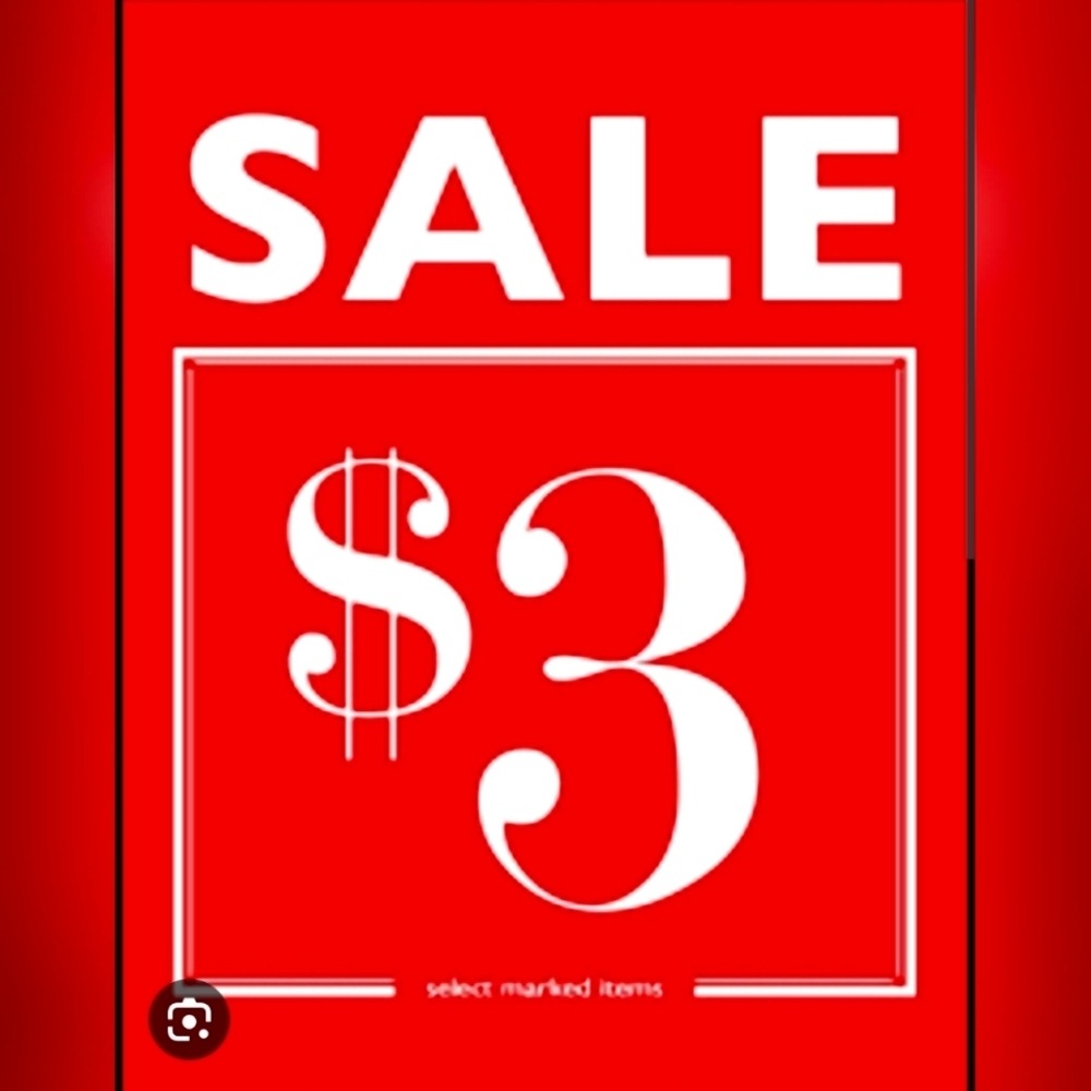 $3 SALE